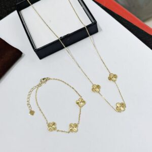 Collier et gourmette en acier