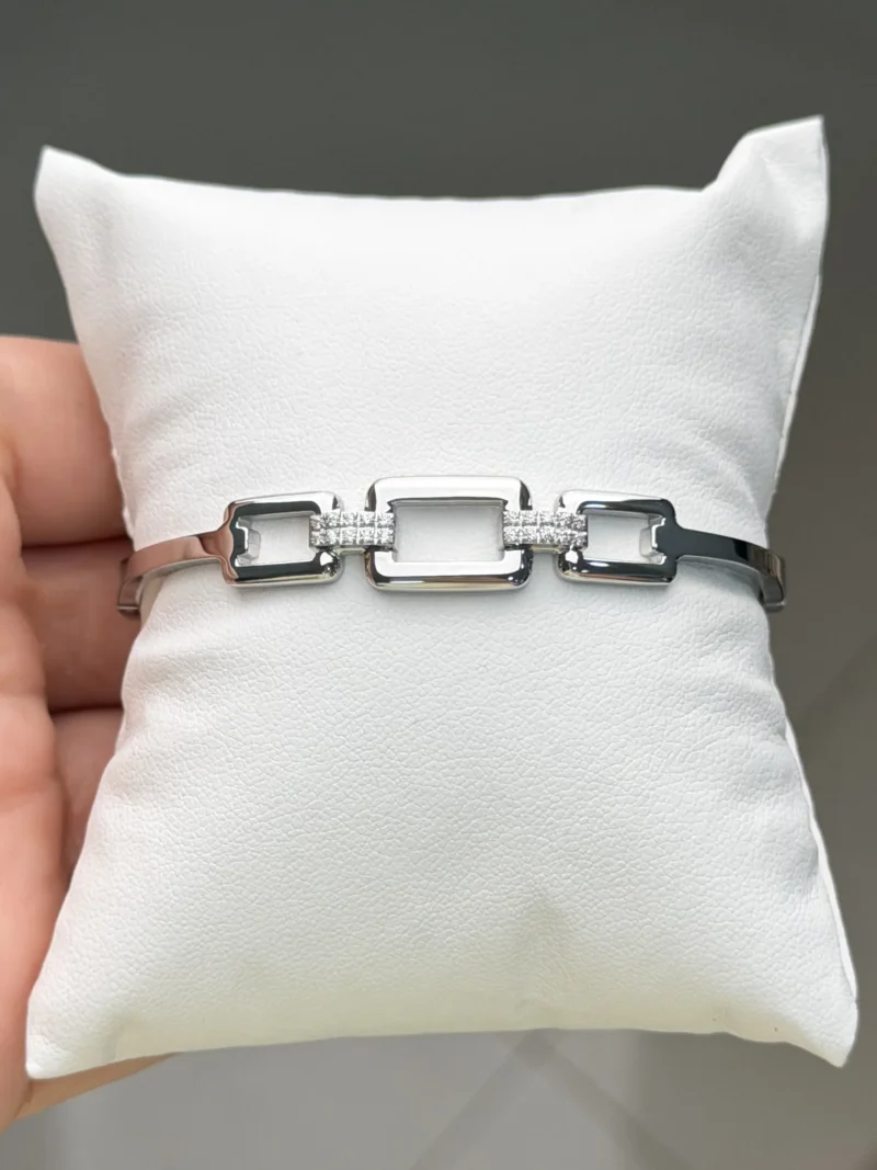 Bracelet Acier Argenté