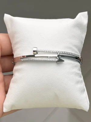 IMG_5121 Bracelet Acier Argent